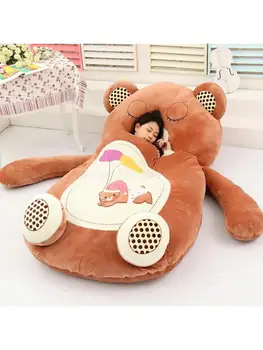 Мультяшное милое животное медведь, детская кровать, ленивый диван, кукла-татами, сиденье для кровати, спальный коврик, съемный и моющийся