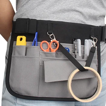 Сумка для инструментов, многоцелевая сумка для хранения, поясная сумка для медицинского персонала, парикмахера, плотника, переносная Оксфордская износостойкая сумка большой емкости