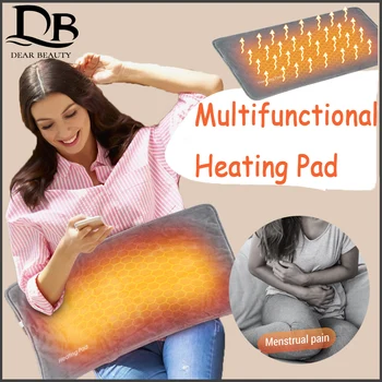 Графеновая USB-грелка для массажа тела, Многофункциональный электрический горячий компресс с постоянной температурой, разогревающее физиотерапевтическое одеяло