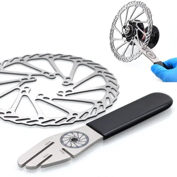 Горный велосипед Инструменты для выравнивания ротора дискового тормоза для горных велосипедов Гаечный ключ для выравнивания диска Инструмент из нержавеющей стали