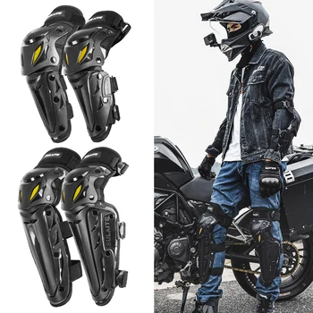 Мотоциклетные наколенники, комплект налокотников, Наколенник для мотоцикла, защитное снаряжение для мотокросса, защитный кожух, слайдер, протектор для взрослых мужчин