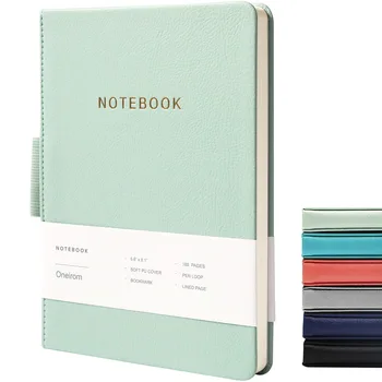 Новые минималистичные блокноты, Новые со вставкой для ручки, Многоцветный блокнот с твердой поверхностью, простая деловая книга, Офисные принадлежности, подарки