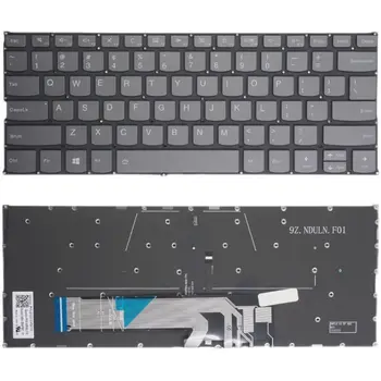 Новая клавиатура для ноутбука с подсветкой из США для Lenovo AIR 13IML 13IWL S530-13IWL С подставкой для рук