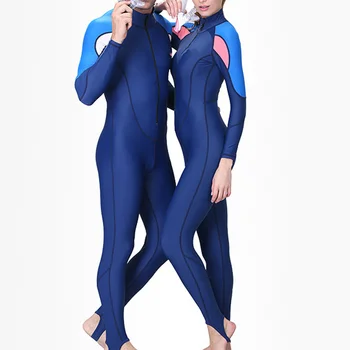 Облегающий цельный гидрокостюм с гладкой строчкой, прочный водолазный костюм для плавания, серфинга, дайвинга, защита от солнца