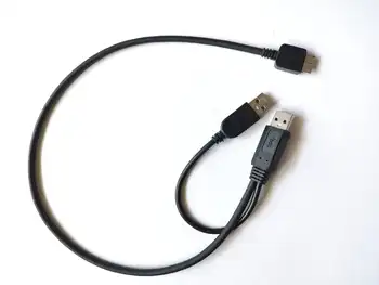 1 шт. Кабель USB 3.0 A от разъема Micro USB 3.0 Y + кабель питания USB для внешнего жесткого диска Toshiba, мобильного устройства