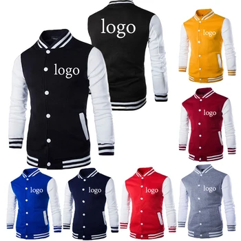 Новая Мужская Бейсбольная Куртка с Пользовательским Логотипом, Пальто Four Seasons, Персонализированная Верхняя Одежда С Принтом 