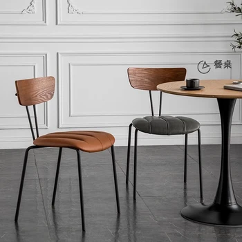 Простые стулья для гостиной в скандинавском стиле, современный дизайн, Итальянские Кухонные стулья, Комфортная садовая мебель для улицы Stuhle Esszimmer LJ50DC