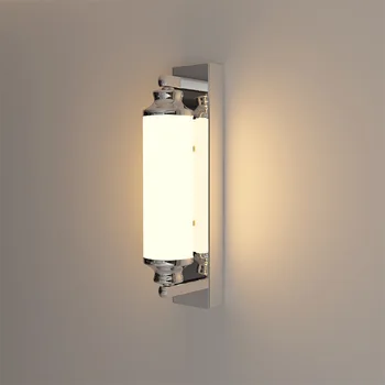 Минималистичная прикроватная стена в главной спальне Креативное украшение Bauhaus Word Long Atmosphere Art Настенный светильник Прикроватная лампа