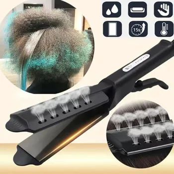 Утюжок для выпрямления волос Щетка для выпрямления волос Керамический Турмалиновый Ионный утюжок для завивки волос бигуди для женских волос