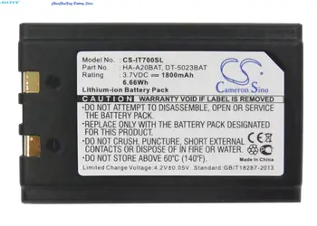 Аккумулятор OrangeYu 1800 мАч для Casio IT-700 M30, DT-5025LAT, DT-950, DT-X10, DT-X5, DT-X5M10E, DT-X5M30E, DT-X5M30R, DT-X5M30U