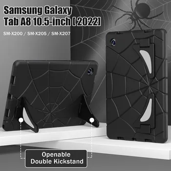Чехол для Samsung Galaxy A8 10,5 дюймов Противоударный Силиконовый + ПК Чехол-подставка для всего тела Чехол для детей для SM-X200 SM-X205 Case Coque