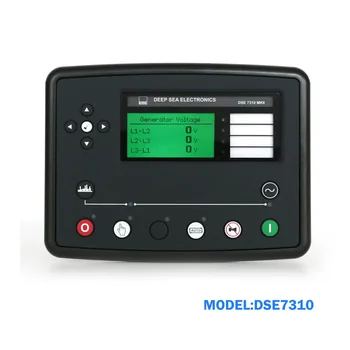 Оригинальный DSE7310, контроллер генератора с автоматическим запуском, светодиодная и ЖК-индикация тревоги