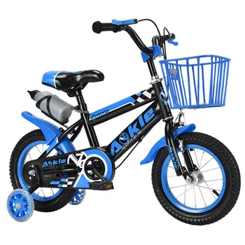 Высококачественные детские велосипеды Горные велосипеды 2-8 лет с велосипедом круглой формы из углеродистой стали со вспышкой