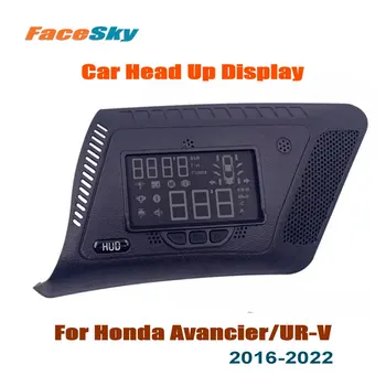 FaceSky Car HUD Head-up Головной Дисплей Для Honda Avancier/UR-V 2016-2022 Автомобильные Электронные Аксессуары Проектор Лобового Стекла