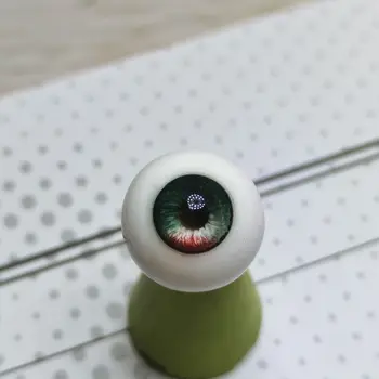 Новые кукольные глаза 12/14/16 мм, гипсовое глазное яблоко, реалистичные Стереоскопические для куклы Bjd, игрушки для девочек, аксессуары для кукол 