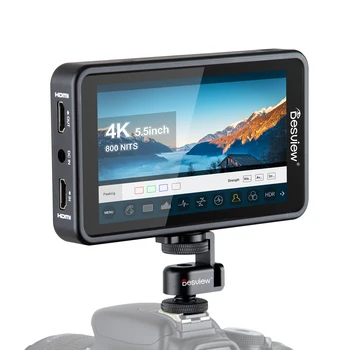 Камера Desview DSLR Полевой монитор Сенсорный экран 3D LUT Сенсорный экран IPS HD 1920х1080 Поддержка 4K HDMI с креплением для камеры