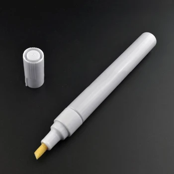 Пустой Заполняемый бланк малярной ручки, маркер, Многоразовые малярные ручки, тюбик с тонким наконечником, акриловый маркер для масляной живописи, прозрачный F19E
