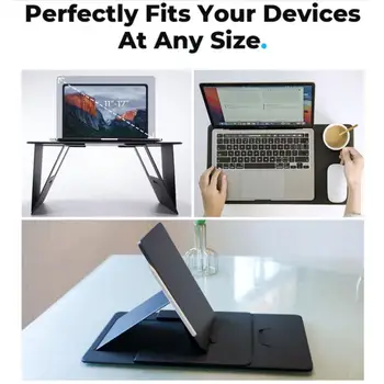 Регулируемая подставка для ноутбука из полипропилена, портативный держатель для ноутбука Macbook Pro, кронштейн для компьютерного планшета iPad Air