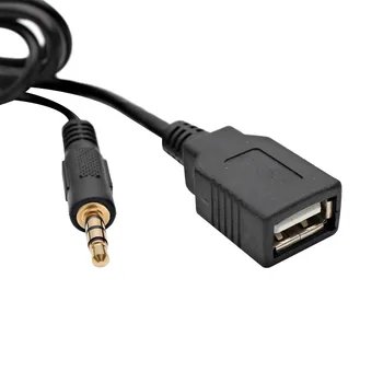 Автомобильный аудио AUX USB адаптер 3,5 мм AUX In CD-чейнджер для Mazda 3 5 6, MPV, CX7