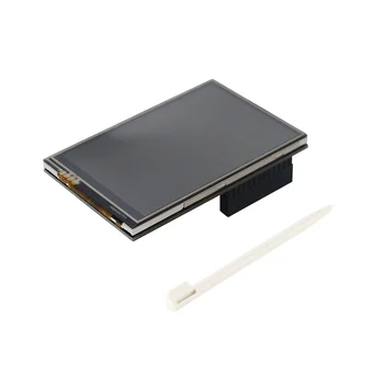 3,5-дюймовый сенсорный TFT-дисплей с разрешением 320X480, корпус из АБС-пластика + сенсорная ручка для Raspberry Pi 4-го поколения 4B/4B +