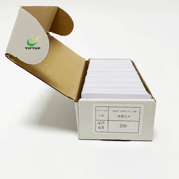 Визитная карточка Tiptop С тисненым номером Для высококачественной визитной карточки из ПВХ