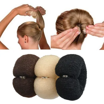 Модный Производитель Булочек для волос Donut Magic Foam Sponge Easy Big Ring Инструменты Для Укладки Волос Прическа Аксессуары Для волос ободок для волос 2022