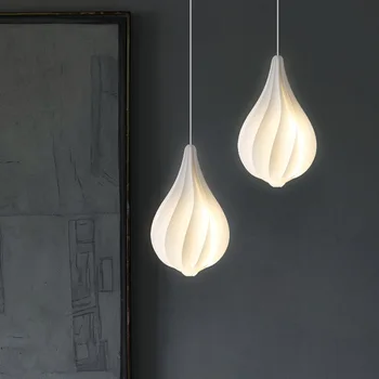 Скандинавские подвесные светильники LED подвесной Гостиная Спальня прикроватные один головного освещения девушку кухня веранда декор светильник