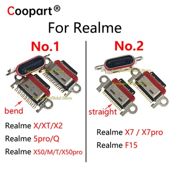 5-20 штук 16Pin Тип c USB Штекер Порт Зарядки Разъем Док-станции Для Realme X7/X7pro/F15/X2/X/XT/5pro/Q/X50pro/X50m/X50/X50T