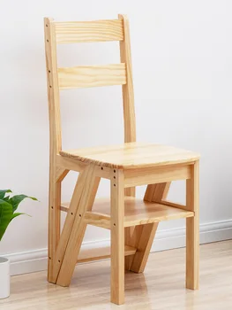 Обеденный стул, домашний табурет со спинкой, роскошный письменный стол из массива дерева в современном минималистичном скандинавском стиле