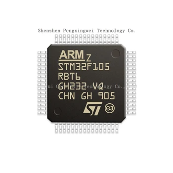 STM STM32 STM32F STM32F105 RBT6 STM32F105RBT6 В наличии 100% Оригинальный новый микроконтроллер LQFP-64 (MCU/MPU/SOC) CPU