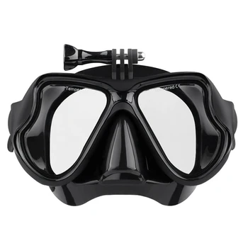 Профессиональная подводная камера Маска для дайвинга, трубка для подводного плавания, плавательные очки для спортивной камеры Gopro Hero 1/2/3/3 +/4