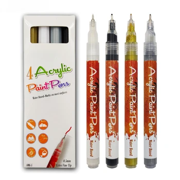 Маркировочная ручка 0,5 мм ультратонкая ручка для граффити модель раскраски художественная роспись крючком линия окрашенная акриловая ручка