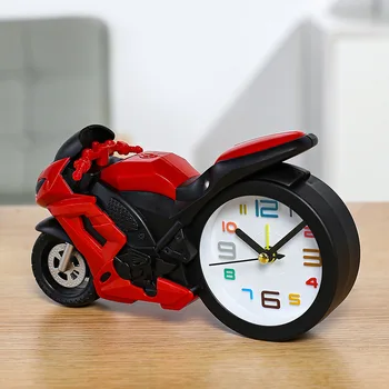 Украшение будильника, Новый персонализированный подарок для студентов, имитационная гоночная модель, детские игрушечные часы в подарок на день рождения