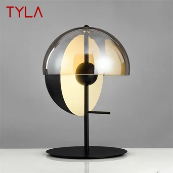 Современная настольная лампа TYLA Для спальни, Новый дизайн, Настольная лампа E27, Домашнее светодиодное освещение, Декоративное для фойе, Гостиной, офиса, спальни