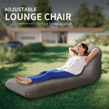 Быстросъемный Воздушный диван-кровать для активного отдыха в Палатке, Регулируемая Спинка для отдыха, Надувной диван с Откидной спинкой, Кресло для отдыха