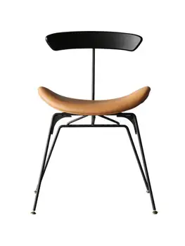 Железный скандинавский сетчатый красный стул простой домашний обеденный стул в индустриальном стиле дизайнерский креативный стул для отдыха ant