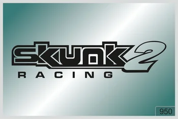 Для SKUNK2 RACING -2 шт. наклеек, отличительных ЗНАКОВ ВЫСОКОГО КАЧЕСТВА разных цветов 950