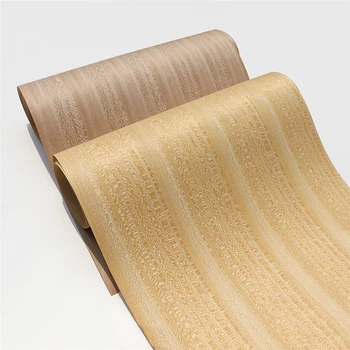 Натуральный Желто-коричневый Деревянный шпон для мебели толщиной около 60x250 см и 0,3 мм
