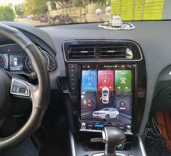 Tesla Carplay Radio Coche с Bluetooth Android 12 для Audi Q5 Q5L 2009 2010 2011 2012 2014-2018 GPS Автомобильные Мультимедиа