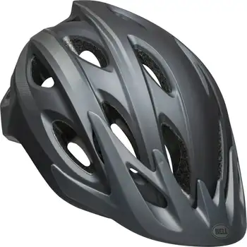 Велосипедный шлем для взрослых, серый, 14+ (54-61 см)