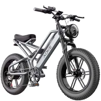 20-канальный Электрический велосипед, Электровелосипеды для взрослых, Надежная Рама из углеродистой стали, высокоскоростной Бесщеточный двигатель, Литиевая батарея.