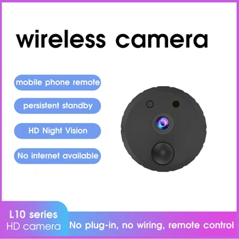 L10 Умный Дом Мини WIFI Камера HD 1080P ИК Ночного Видения Инфракрасный PIR AI Обнаружение Движения Удаленный Просмотр В приложении CCTV Security Cam