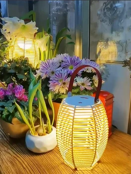 Водонепроницаемые наружные фонари, переносные садовые фонари, светильники для садовой виллы ручной работы