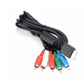Многокомпонентный AV-кабель длиной 1,8 м для Sony PlayStation 2, для PlayStation 3, для игровых аксессуаров PS3 для PS2