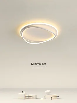 потолочные светильники современная светодиодная лампа для столовой скандинавская лампа минималистичная лампа для гостиной освещение для кабинета