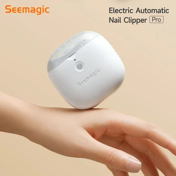 Электрическая автоматическая машинка для стрижки ногтей Youping Seemagic pro Touch start с инфракрасной защитой, улучшенная режущая головка со светодиодной подсветкой, триммер
