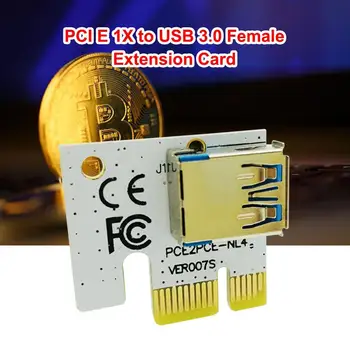 Карта расширения PCIE от 1 до 16X, адаптер PCI Express для PCIe Riser Mining BTC Miner