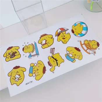 Наклейки Sanrio аниме Hello Kitty Kawaii Аниме Милый чехол для мобильного телефона DIY граффити Багаж наклейка для скейтборда для детских подарков