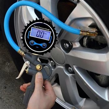 Цифровой манометр давления воздуха в шинах Цифровой измеритель давления воздуха в шинах для автомобиля челнока