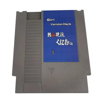 Версия для девочек, хак для игр NES, 8-разрядная игровая карта 72Pin, игровой картридж версии PAL и USA